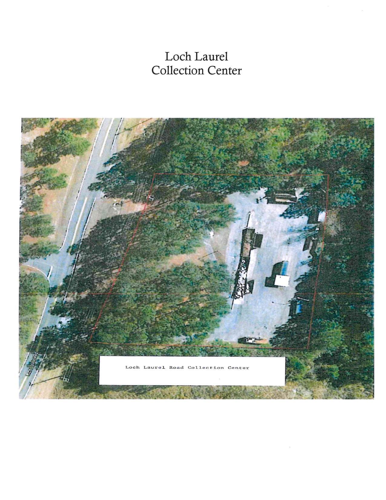 Aerial Map: Loch Laurel Road Collection Center