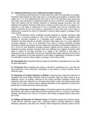 [at least seven (7) days’ advance notice to affected subscribers of the suspension of such service]