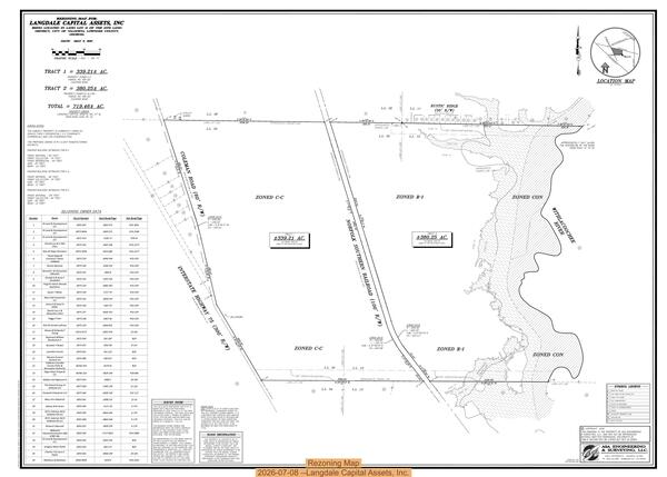 [Rezoning Map, 2026-07-08 --Langdale Capital Assets, Inc.]