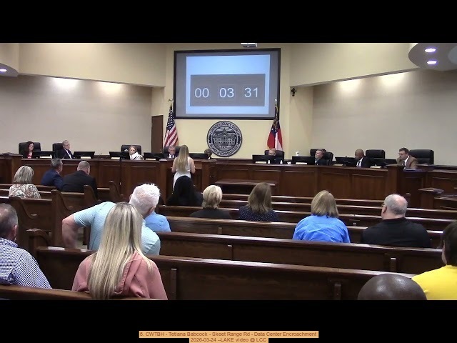 8. CWTBH - Tetiana Babcock - Skeet Range Rd - Data Center Encroachment, 2026-03-24 --LAKE video @ LCC