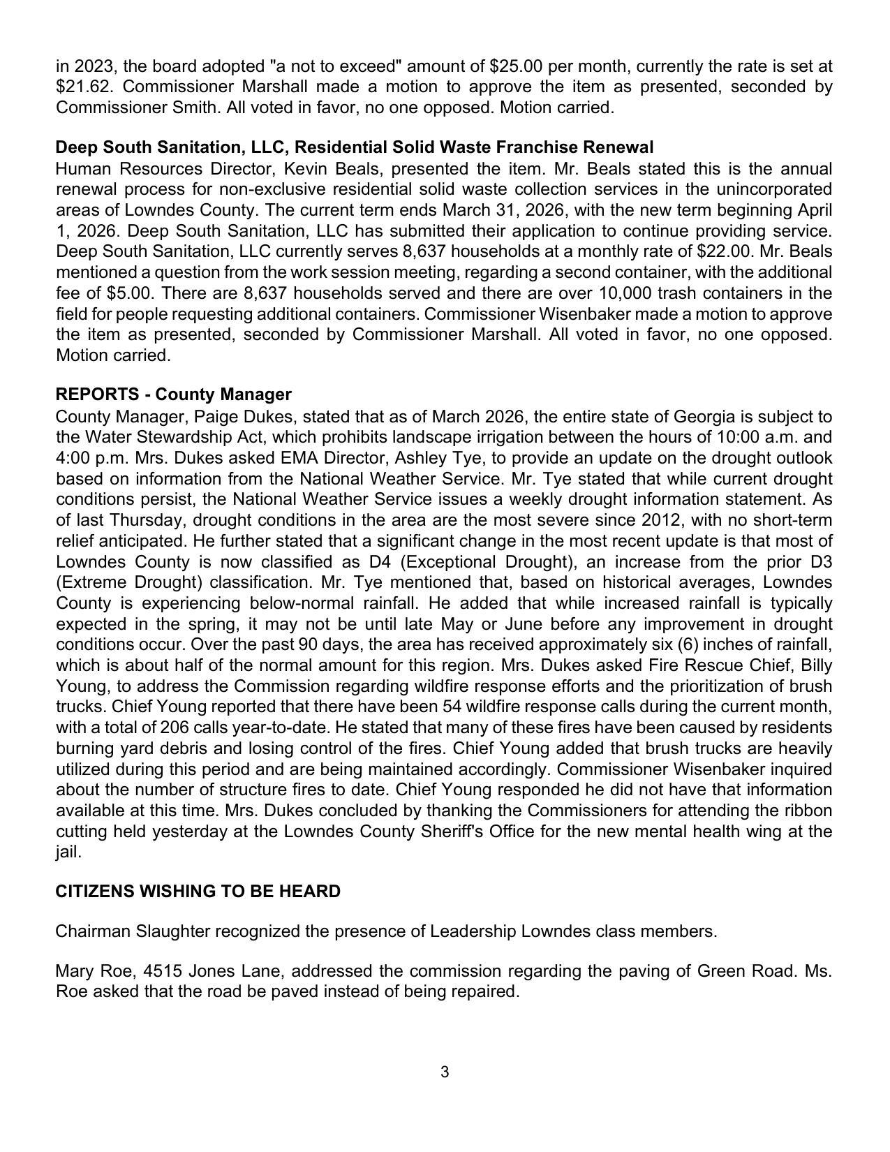 about the number of structure fires to date. Chief Young responded he did not have that information