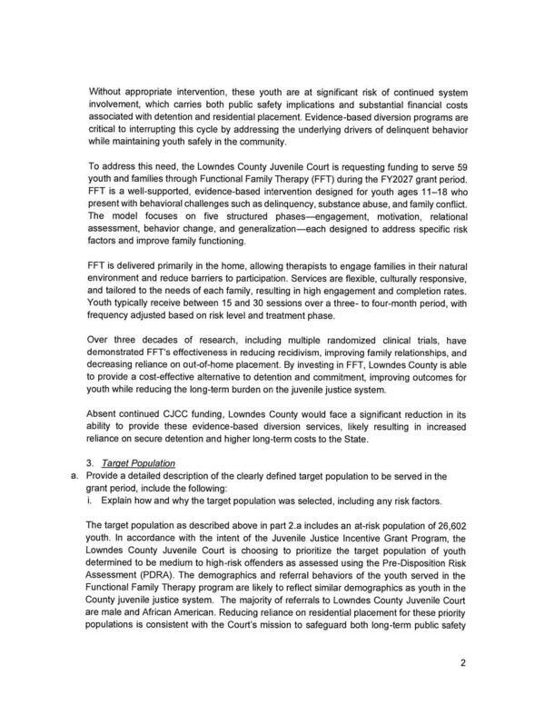 3. Target Population