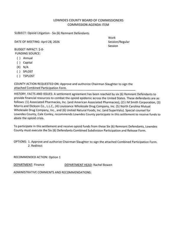 [These defendants are as follows: (1) Associated Pharmacies, Inc. (and American Associated Pharmacies), (2) J M Smith Corporation, (3) Morris and Dickson Co., L.L.C., (4) Louisiance Wholesale Drug Company, Inc. (5) North Carolina Mutual Wholesale Drug Company, Inc., and (6) United Natural Foods, Inc. (and SuperValu).]