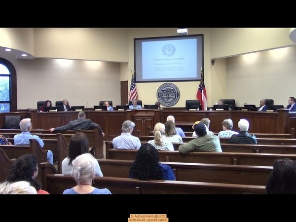 8. Adjournment @ LCC, 2026-04-28 --jsq for LAKE