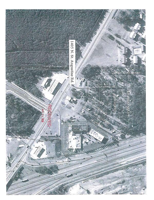 Map: 1405 N. St. Augustine Rd.