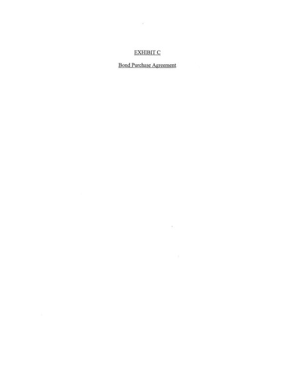 Bond Purchase Agreement