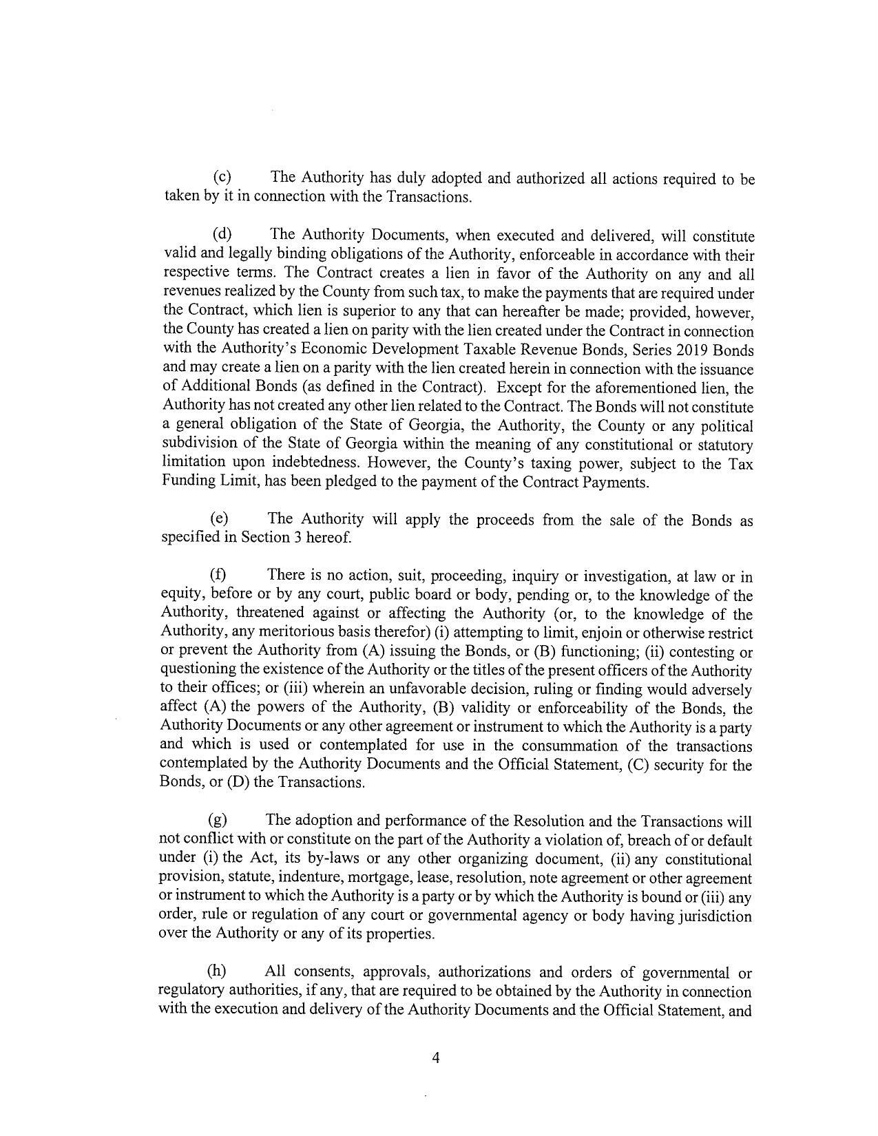 provision, statute, indenture, mortgage, lease, resolution, note agreement or other agreement