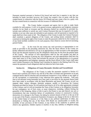 [Payments required pursuant to Section 4.2(a) hereof and such lien is superior to any that can]