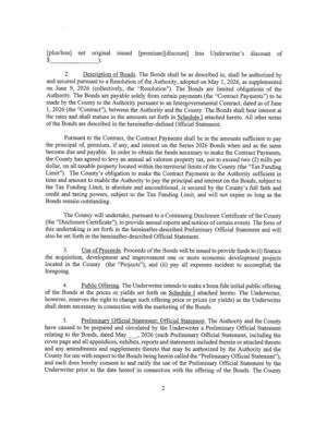 [(the “Disclosure Certificate”), to provide annual reports and notices of certain events. The form of]