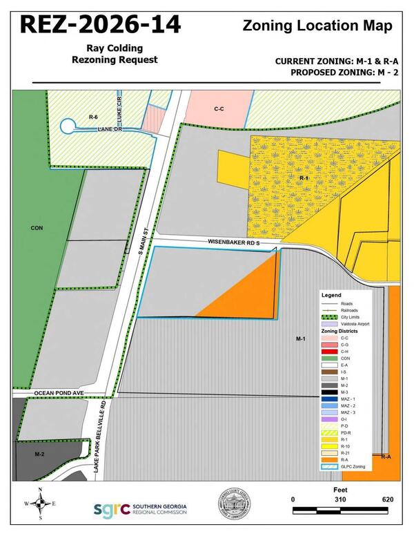 Zoning Location Map