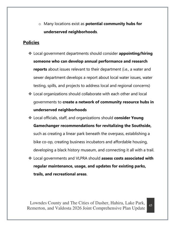 Policies