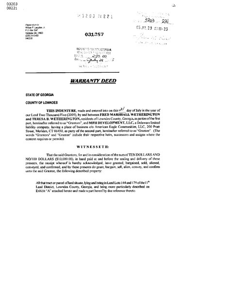 MFH Tract A Rezoning Cover Letter ULDC Application 7 8 13 010