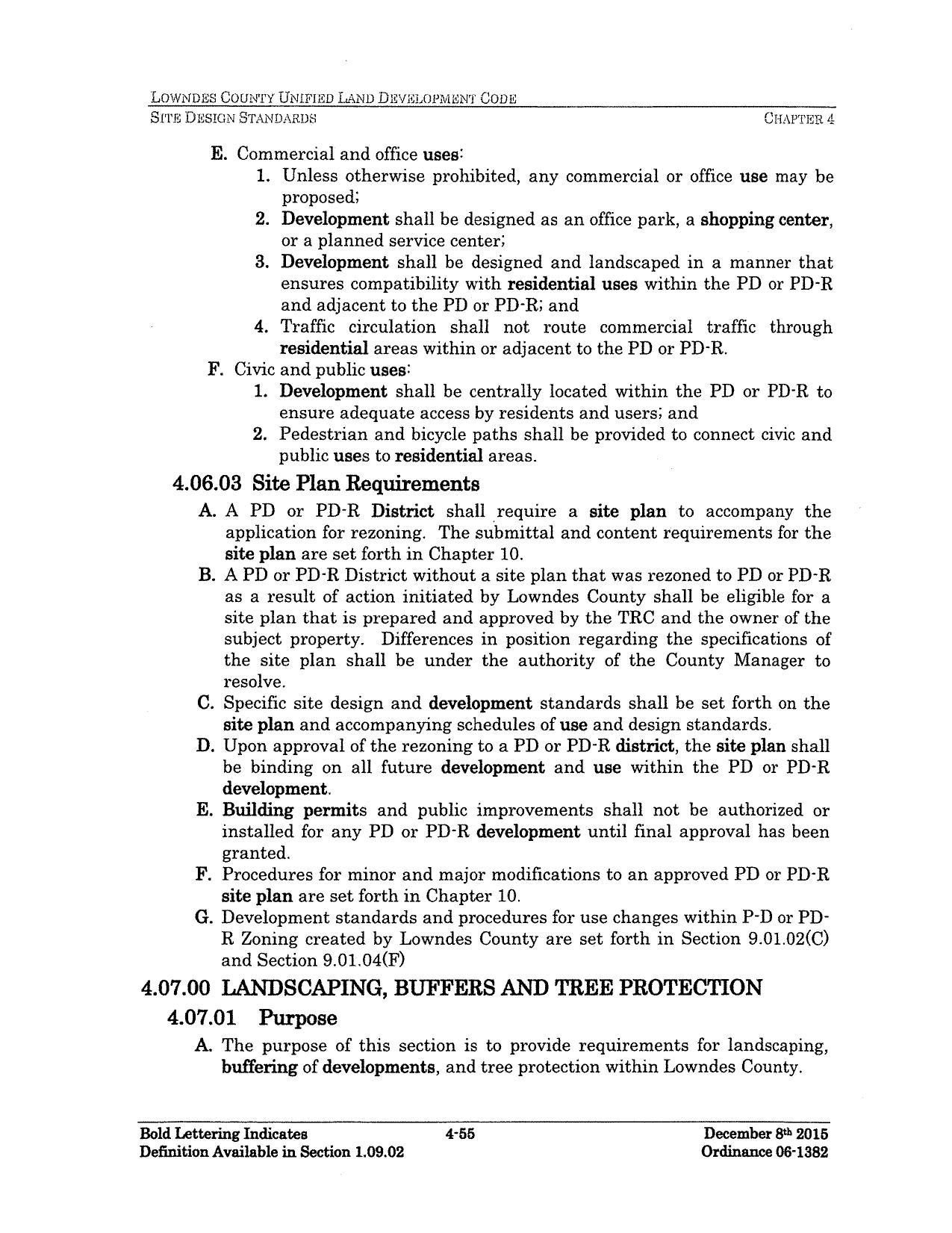 4.06.03 Site Plan Requirements