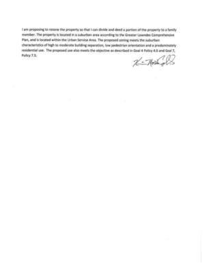 [Applicant letter: The property is located in a suburban area according to the Greater Lowndes Comprehensive Plan]