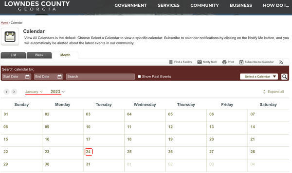 Calendar 2023-01-24