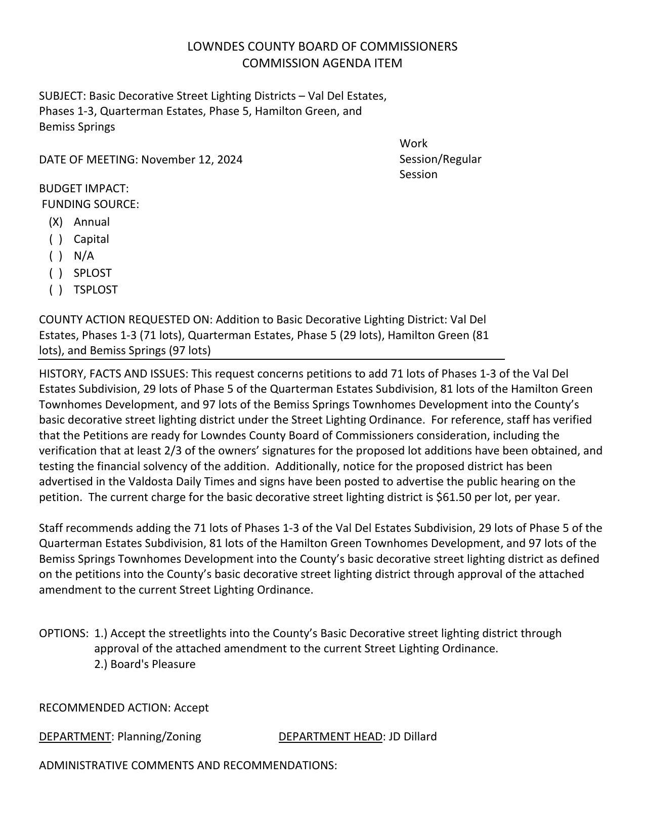 testing the financial solvency of the addition. Additionally, notice for the proposed district has been