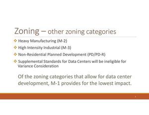 [Zoning — other zoning categories]