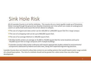 [Sink Hole Risk]