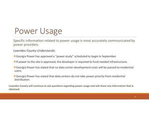[Power Usage]