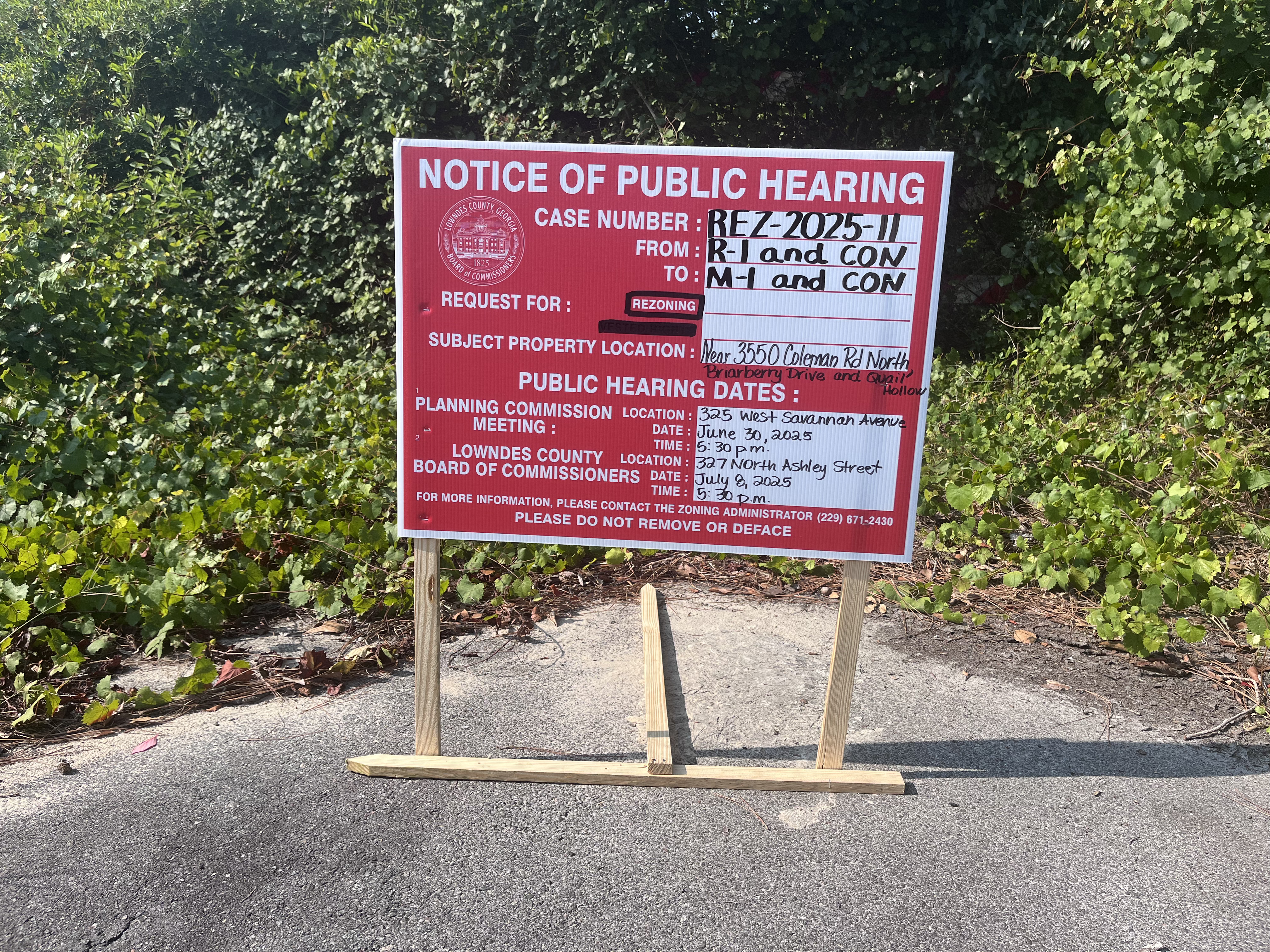 [Closeup notice sign, unknown location]