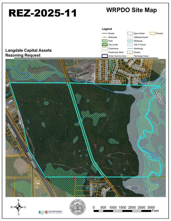 WRPDO Site Map, REZ-2025-11