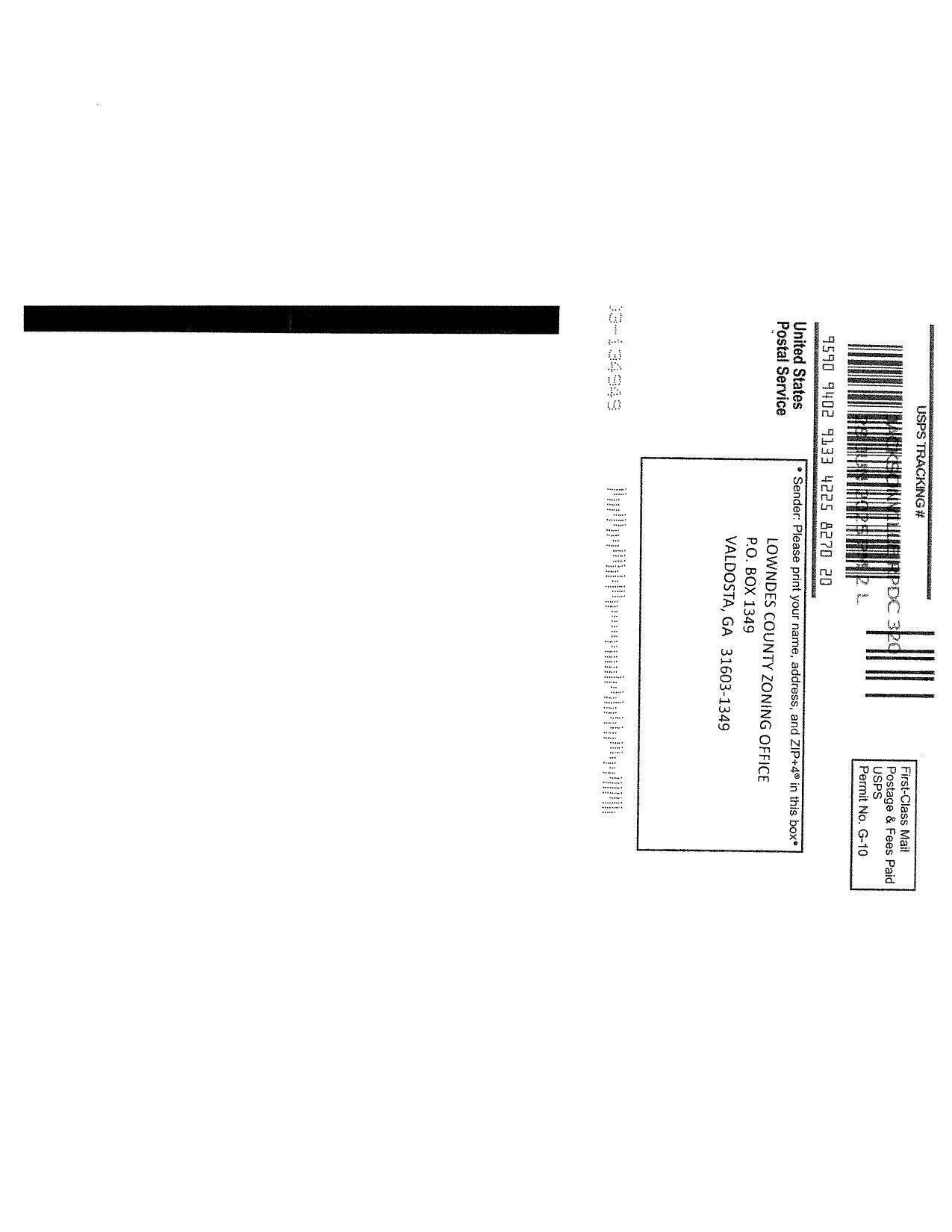 Notice Returns and Letters 0026