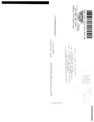 [Notice Returns and Letters 0045]