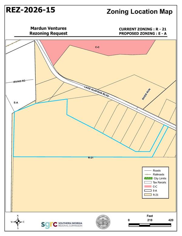 Zoning Location Map